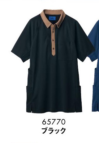 65770 ロングポロシャツ［ユニセックス］（アセオ・ポロシャツ）