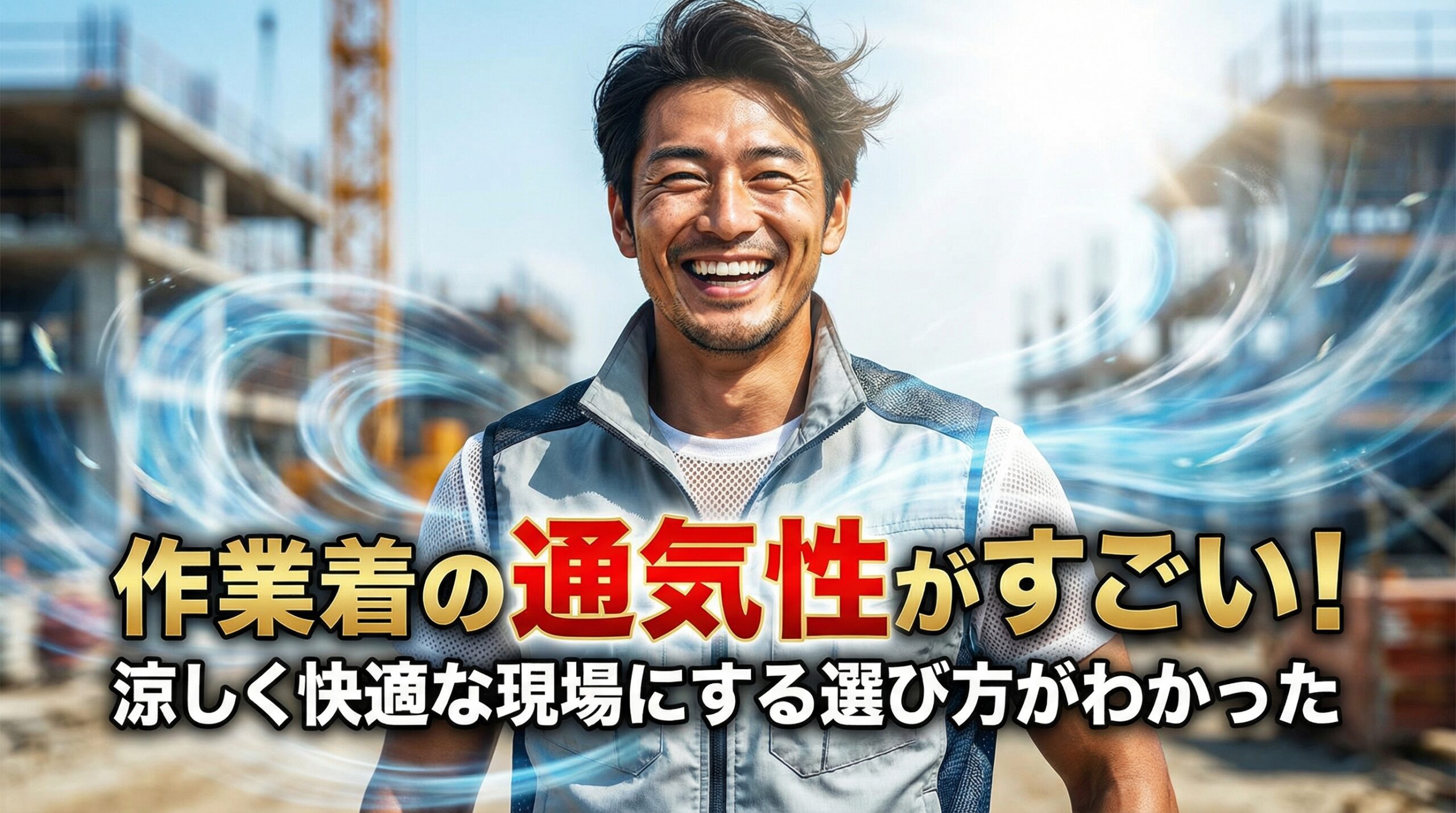 作業着の通気性がすごい！涼しく快適な現場にする選び方がわかった