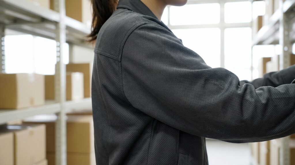 通気性に優れた作業着の特徴