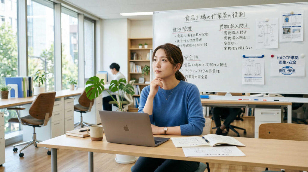 なぜ食品工場では作業着の衛生基準が必要なのか