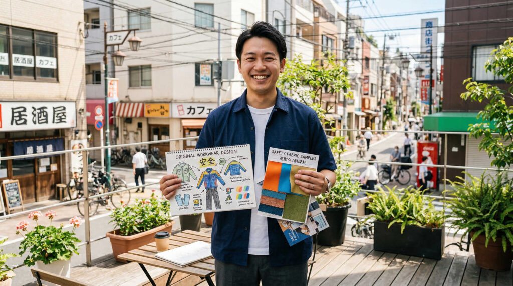 オリジナル作業着でも安全基準を満たせる条件