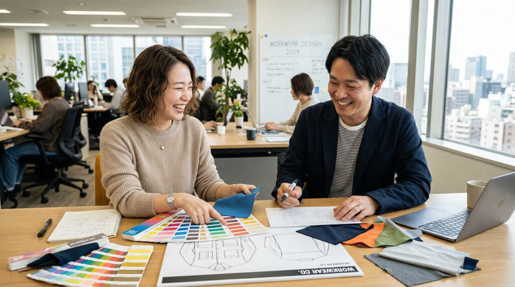 オリジナル作業着として軽量化する場合のポイント