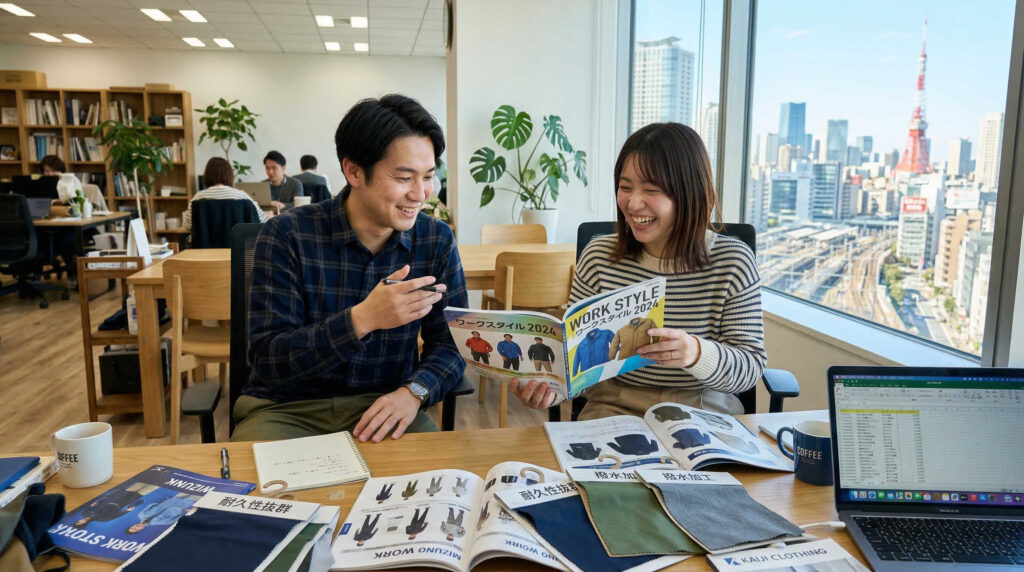 オリジナル作業着の発注に必要な最低ロット数の目安