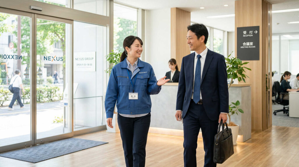 シーン別｜法人ならではの着こなし事例