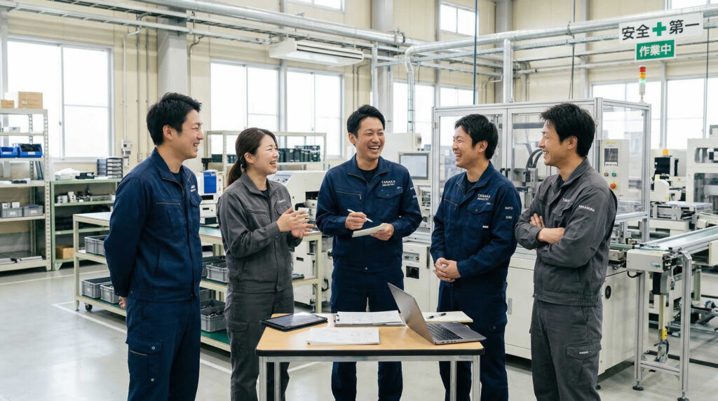 チームや役職で色を使い分ける配色パターン