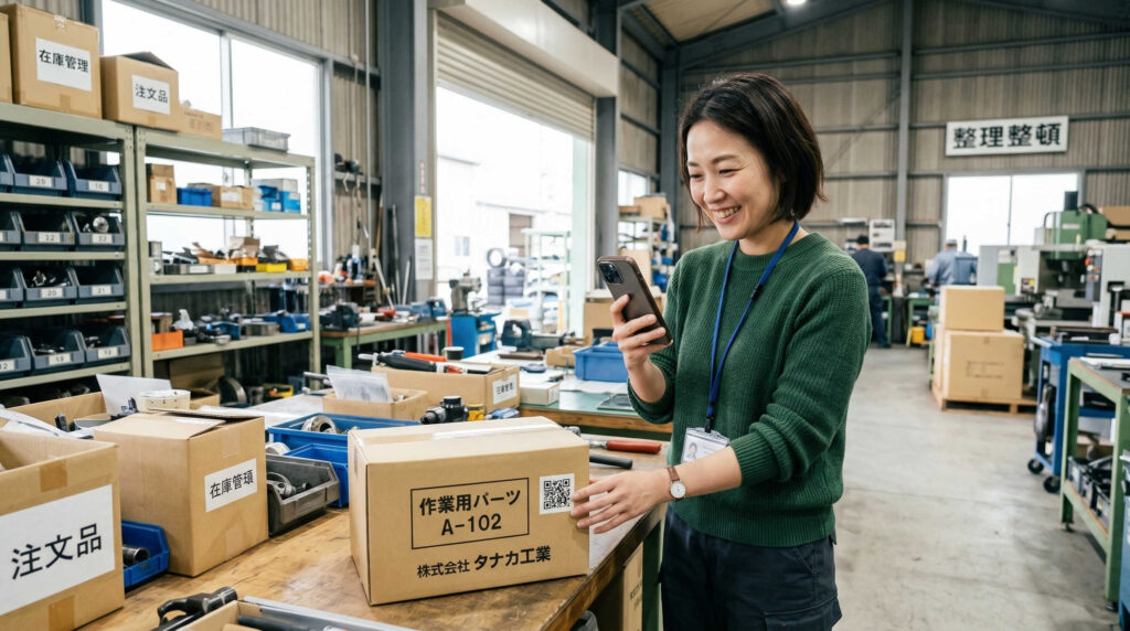 バーコード・QRコードを使った入出庫管理の始め方