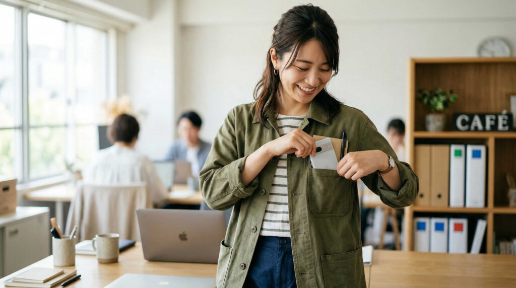 ポケットのサイズ選びの目安