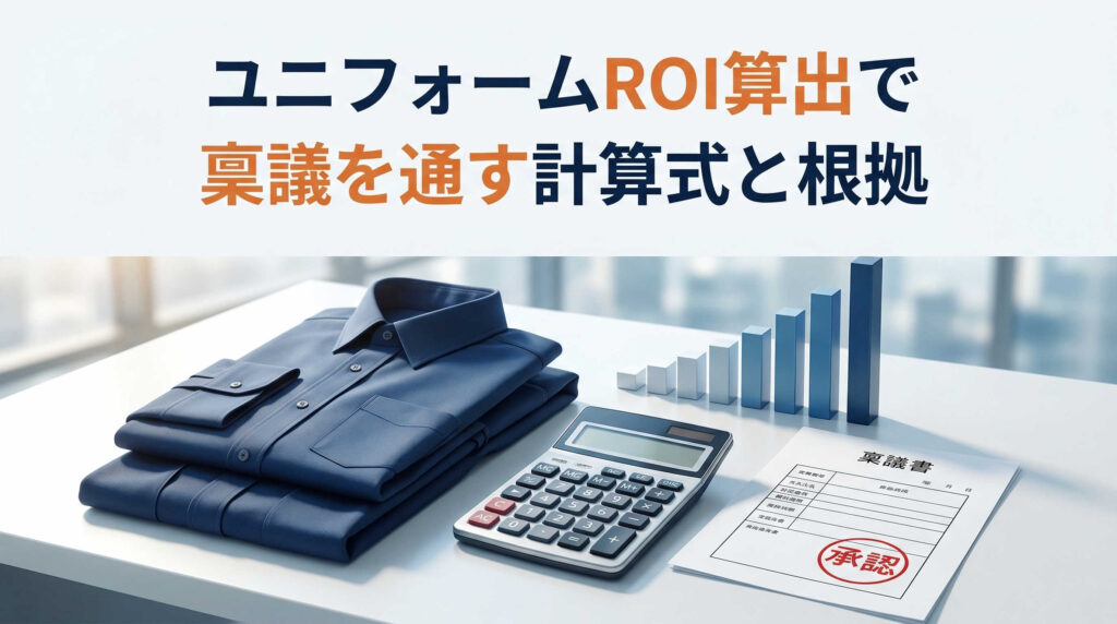 ユニフォームROI算出で稟議を通す計算式と根拠