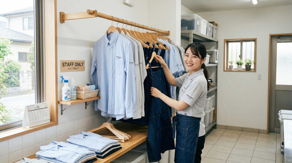 ユニフォームの洗濯・管理で押さえるべきポイント