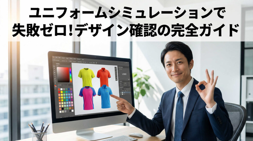 ユニフォームシミュレーションで失敗ゼロ!デザイン確認の完全ガイド