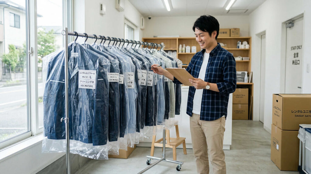 レンタルユニフォームの場合の経費処理