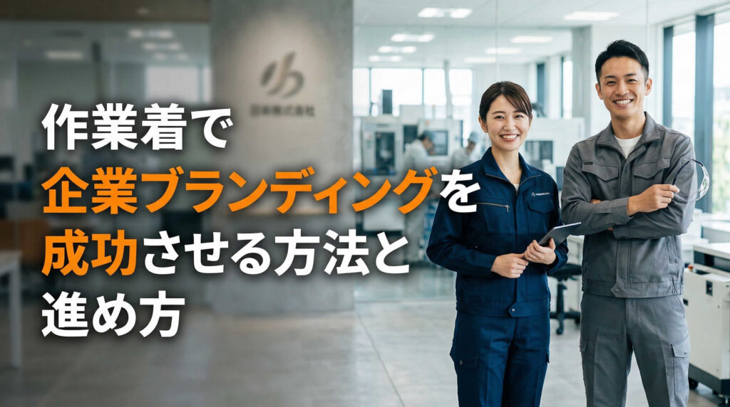 作業着で企業ブランディングを成功させる方法と進め方