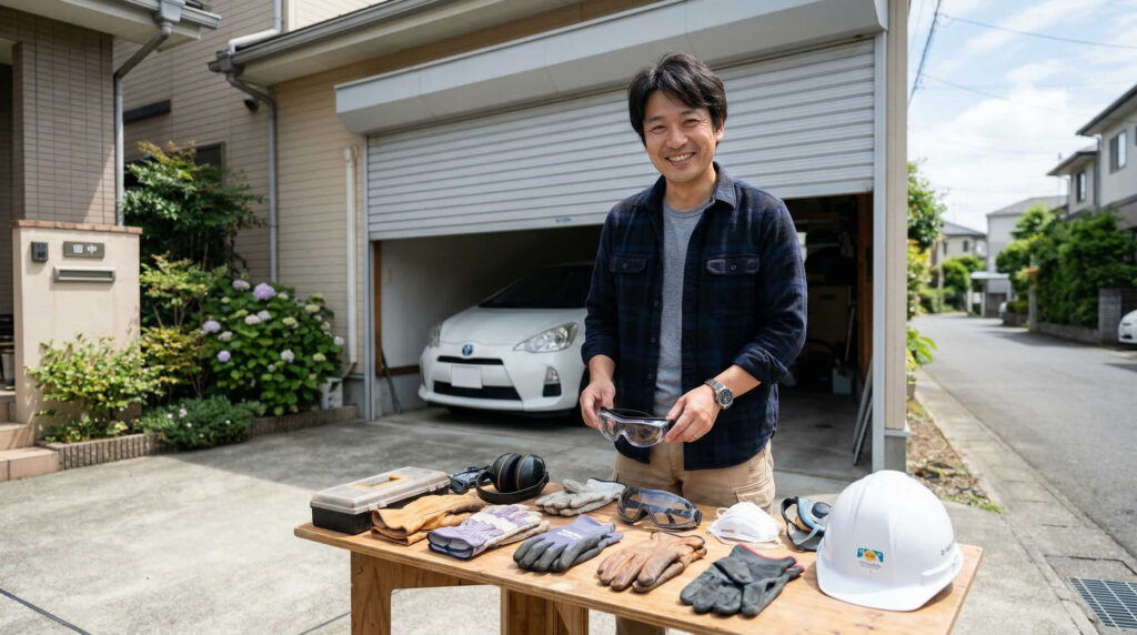 作業着と合わせて使う保護具の基本的な組み合わせ方