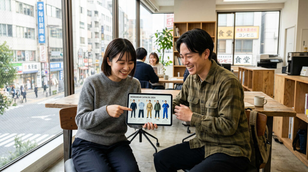 作業着のタイプは大きく5種類｜形状と特徴を一覧で確認