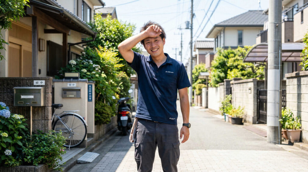 作業着の吸汗速乾とは？汗をすばやく乾かす機能のこと