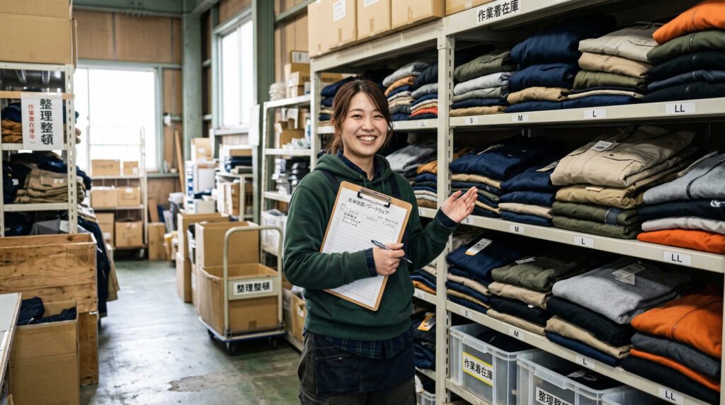 作業着の在庫管理が難しい理由