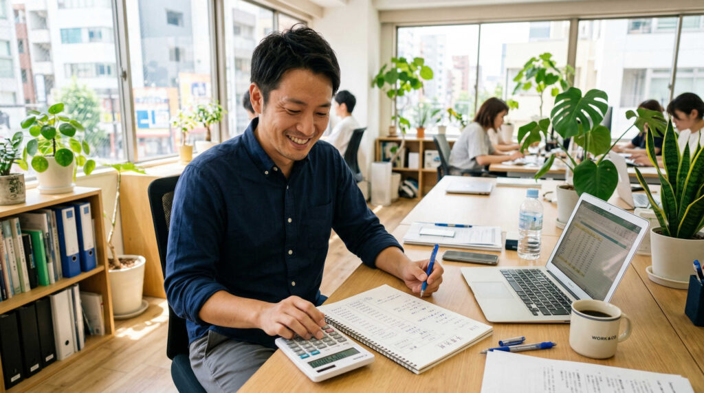 作業着の年間予算は「人数×枚数×単価」で計算できる