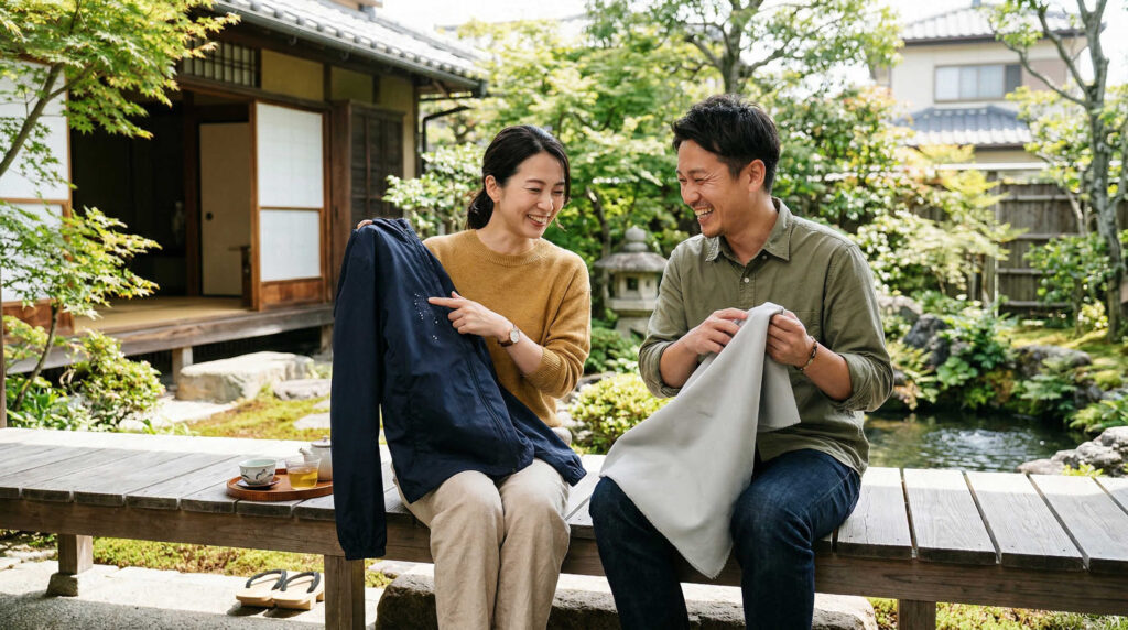 作業着の撥水加工とは？防水との違いをわかりやすく解説