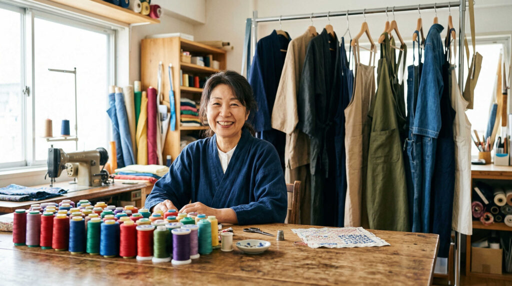 作業着の生地色別・おすすめ刺繍糸カラー一覧