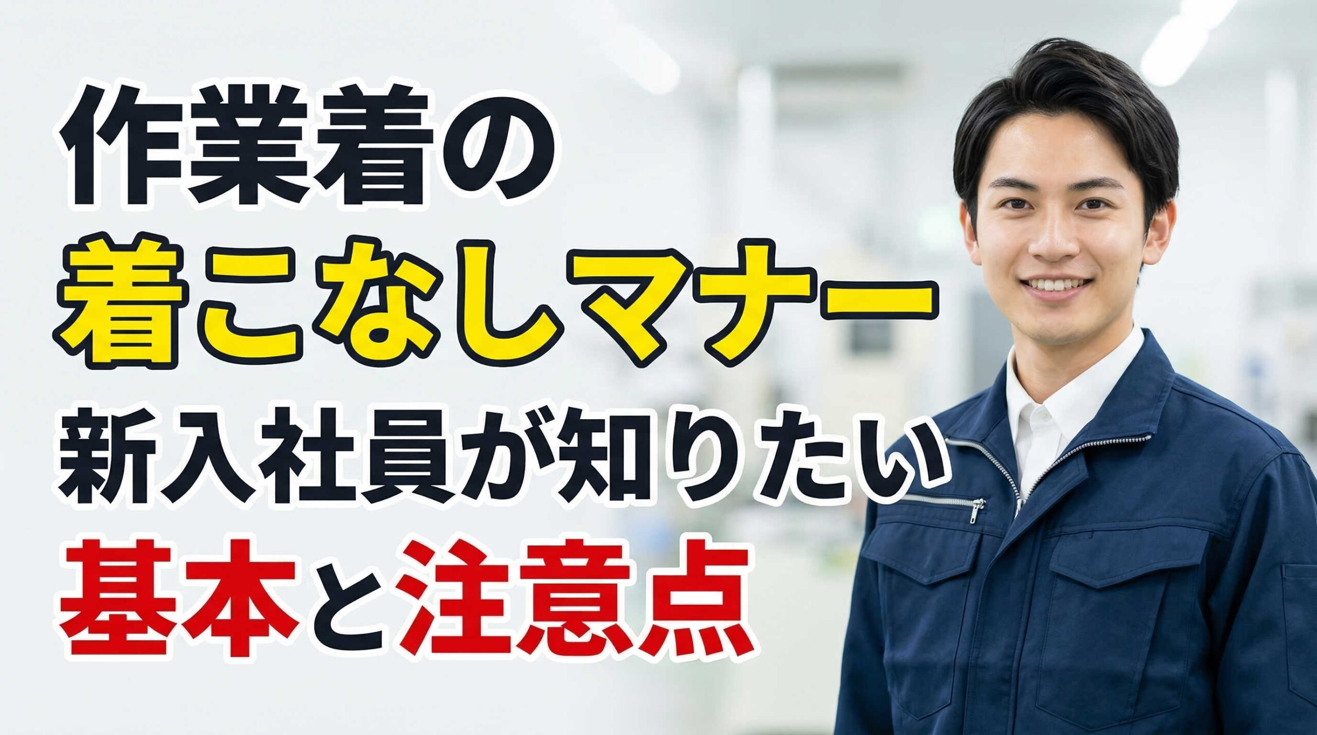 作業着の着こなしマナー 新入社員が知りたい基本と注意点