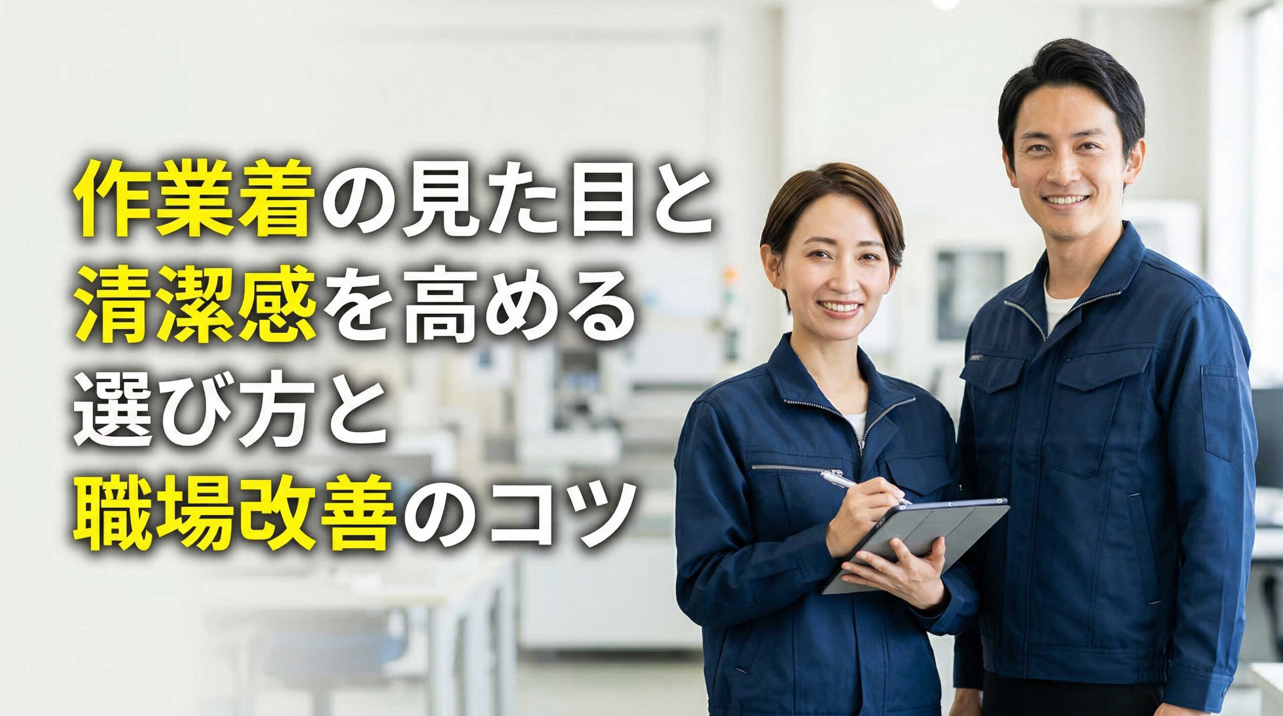 作業着の見た目と清潔感を高める選び方と職場改善のコツ