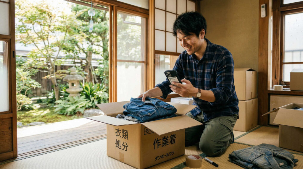 作業着を処分するときの手順【ステップ別】