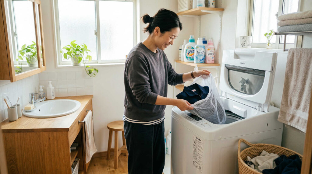 作業着を洗濯機で上手に洗う4つのコツ