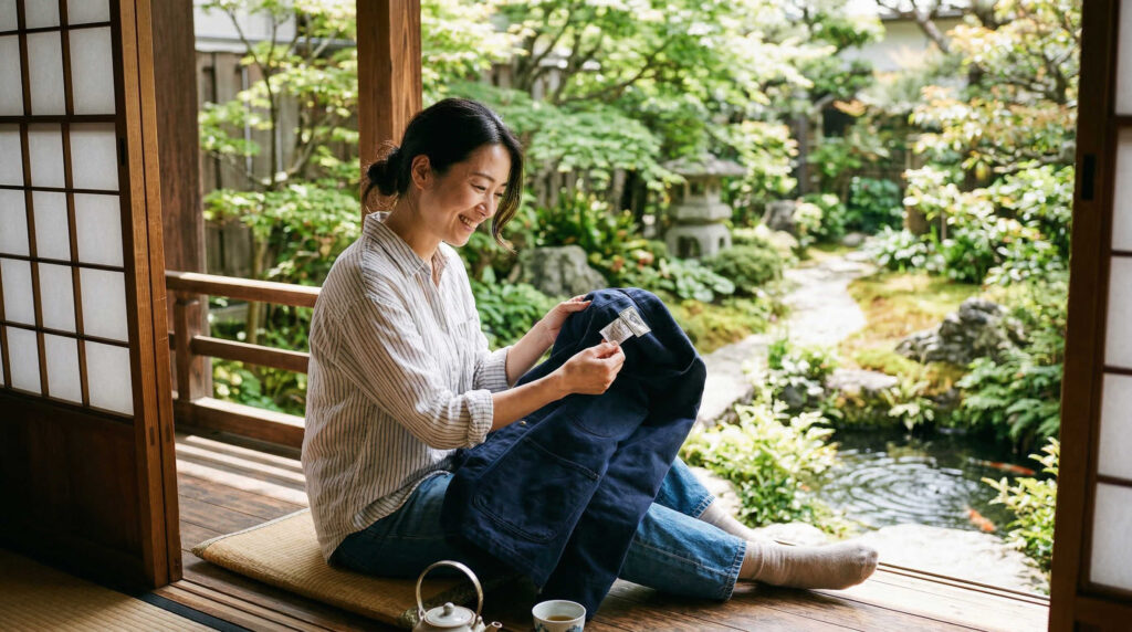 作業着タグの「素材表記」の読み方