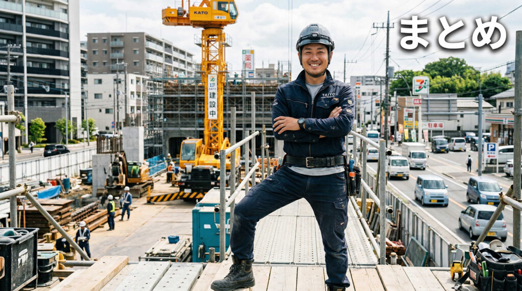 建設業の作業着をかっこよくする方法【結論まとめ】