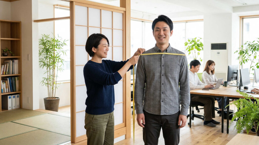 正しいサイズを選ぶための採寸方法