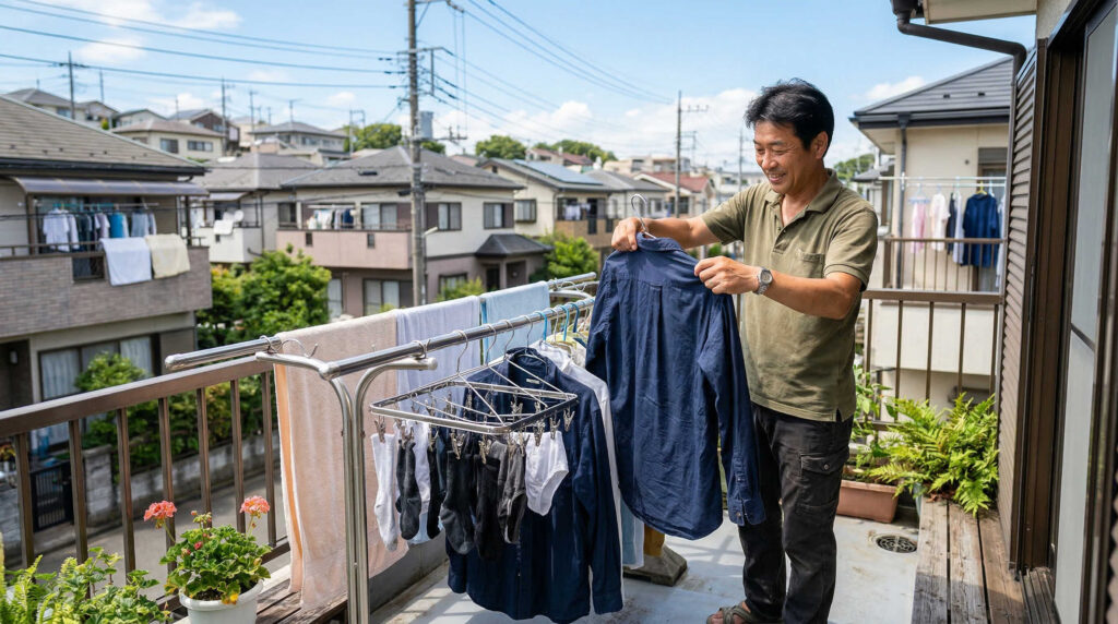 洗いジワをさらに防ぐ｜干し方・洗い方の簡単なコツ