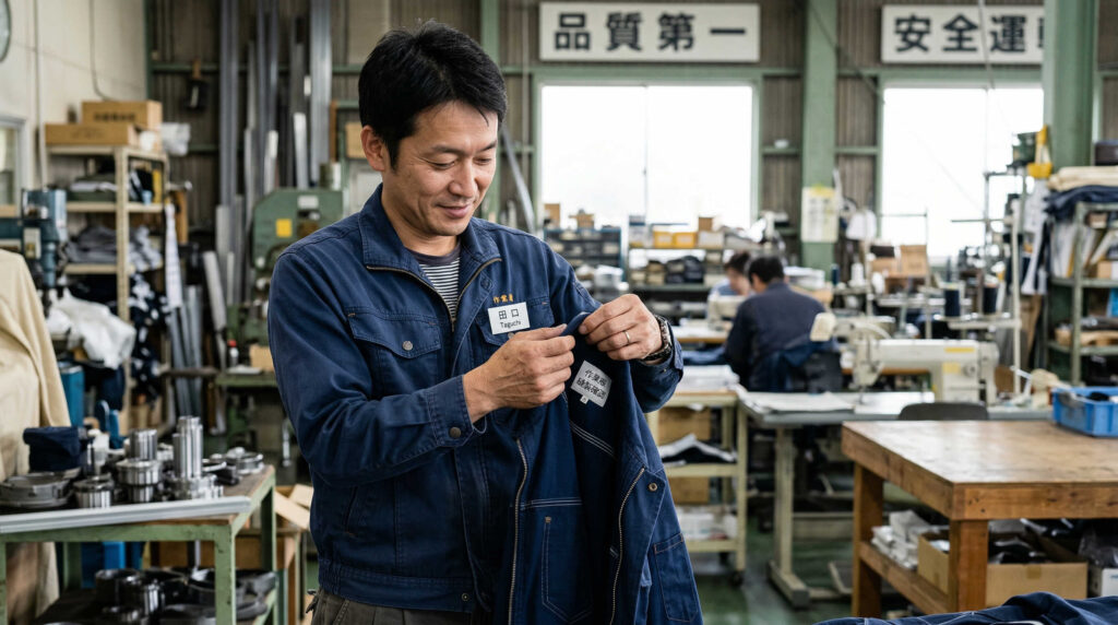 海外製作業着が安い理由とそのリスク