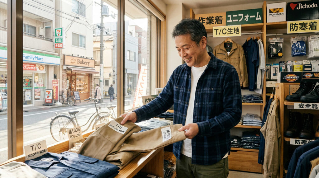 混紡率によってポリエステルの性能はどう変わるか