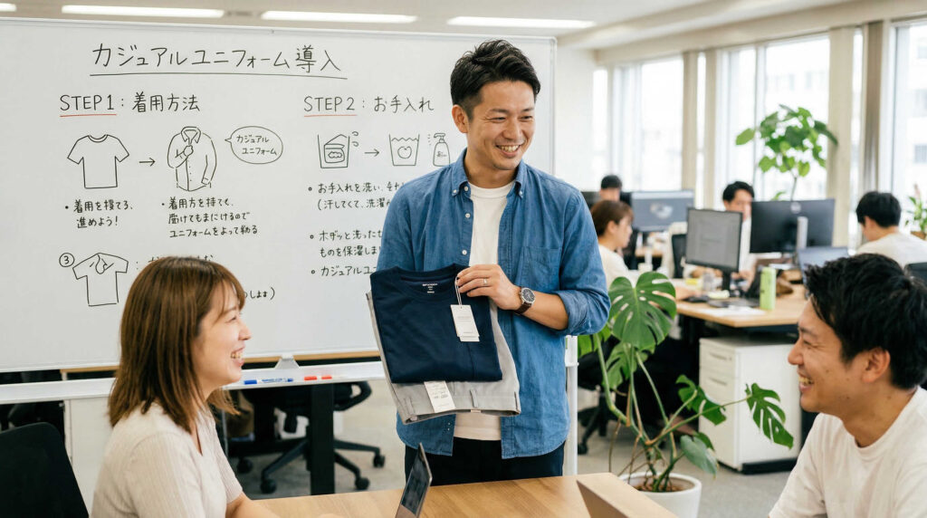 物流ユニフォームを統一する手順【はじめての方向け】