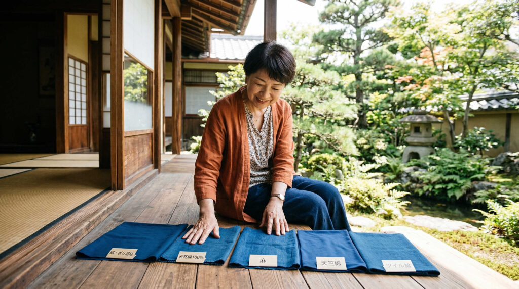 素材と加工方法によって発色は変わる