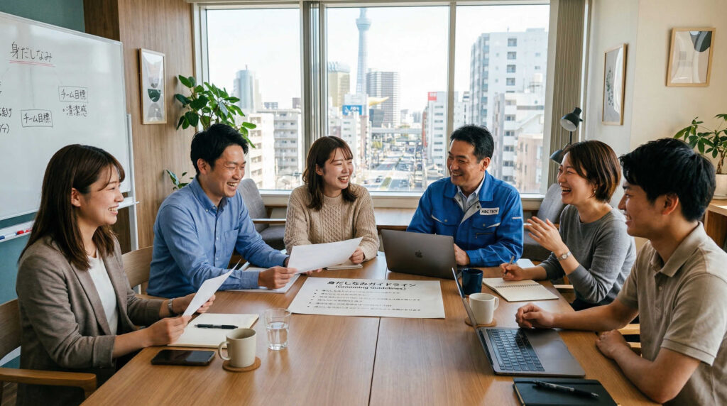 職場全体の身だしなみを整えるための取り組み