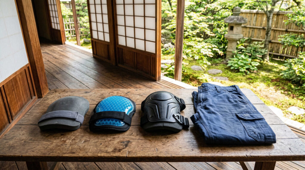 膝パッドの種類と選び方をわかりやすく比較