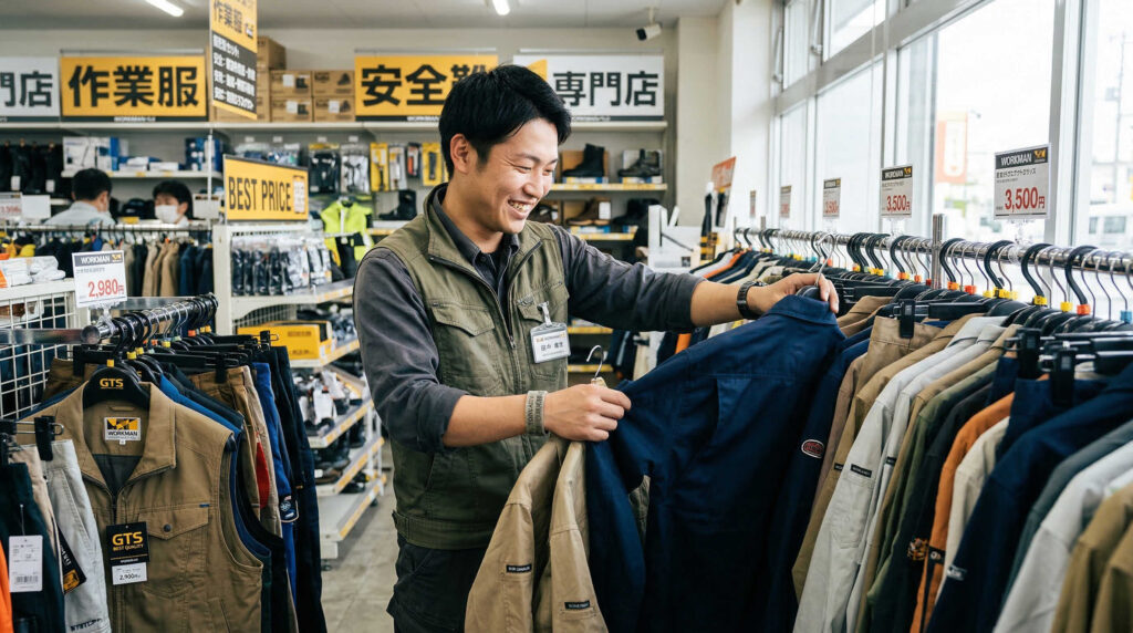 自分の現場に合った作業着の選び方