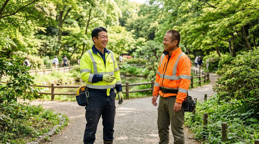 蛍光色の種類と視認性の違いを比較
