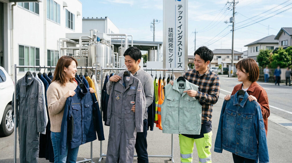 製造業の現場別に選ぶべき作業服の種類