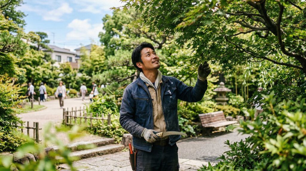 造園業の作業環境が作業着に特別な機能を必要とする理由