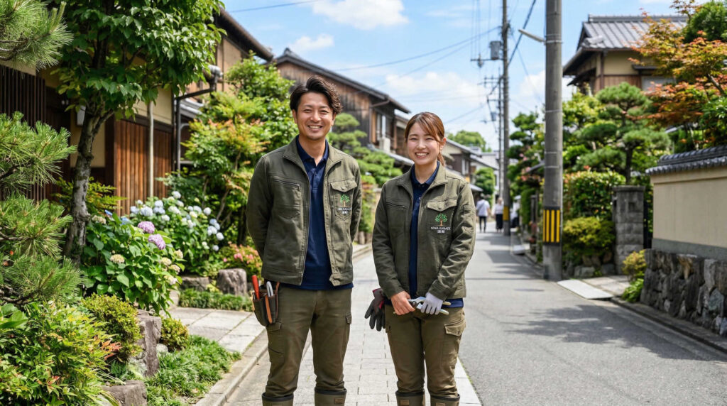 造園業向けオリジナル作業着を製作するときのポイント