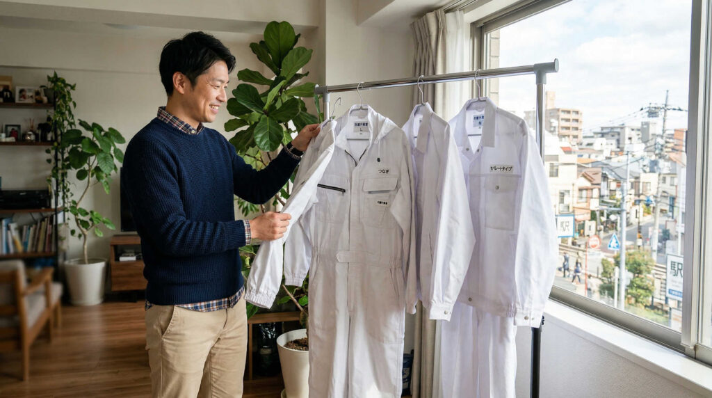 防塵作業着の種類と特徴