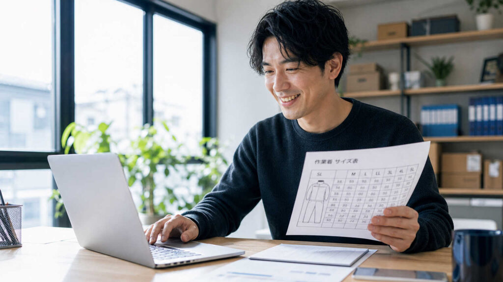 オリジナル作業着の発注手順と注意点