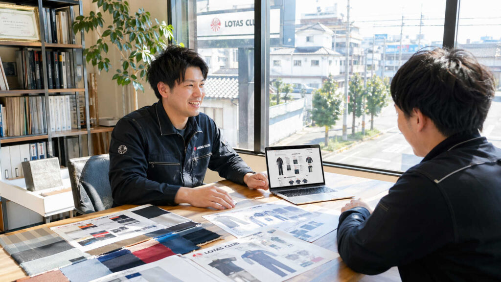 オリジナル作業着を発注するときの流れ
