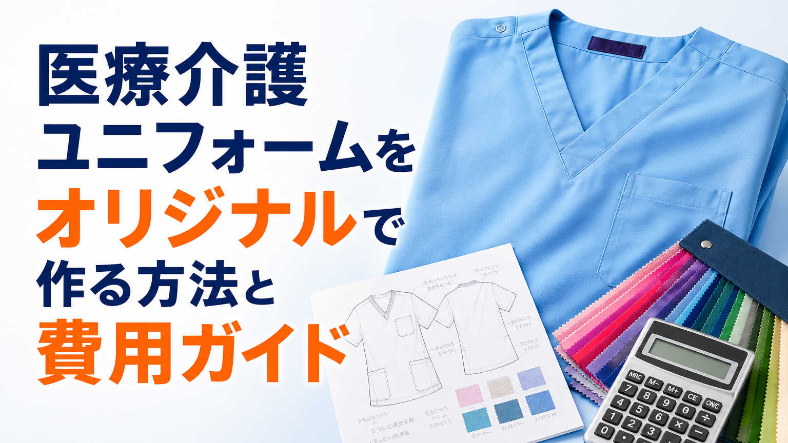 医療介護ユニフォームをオリジナルで作る方法と費用ガイド