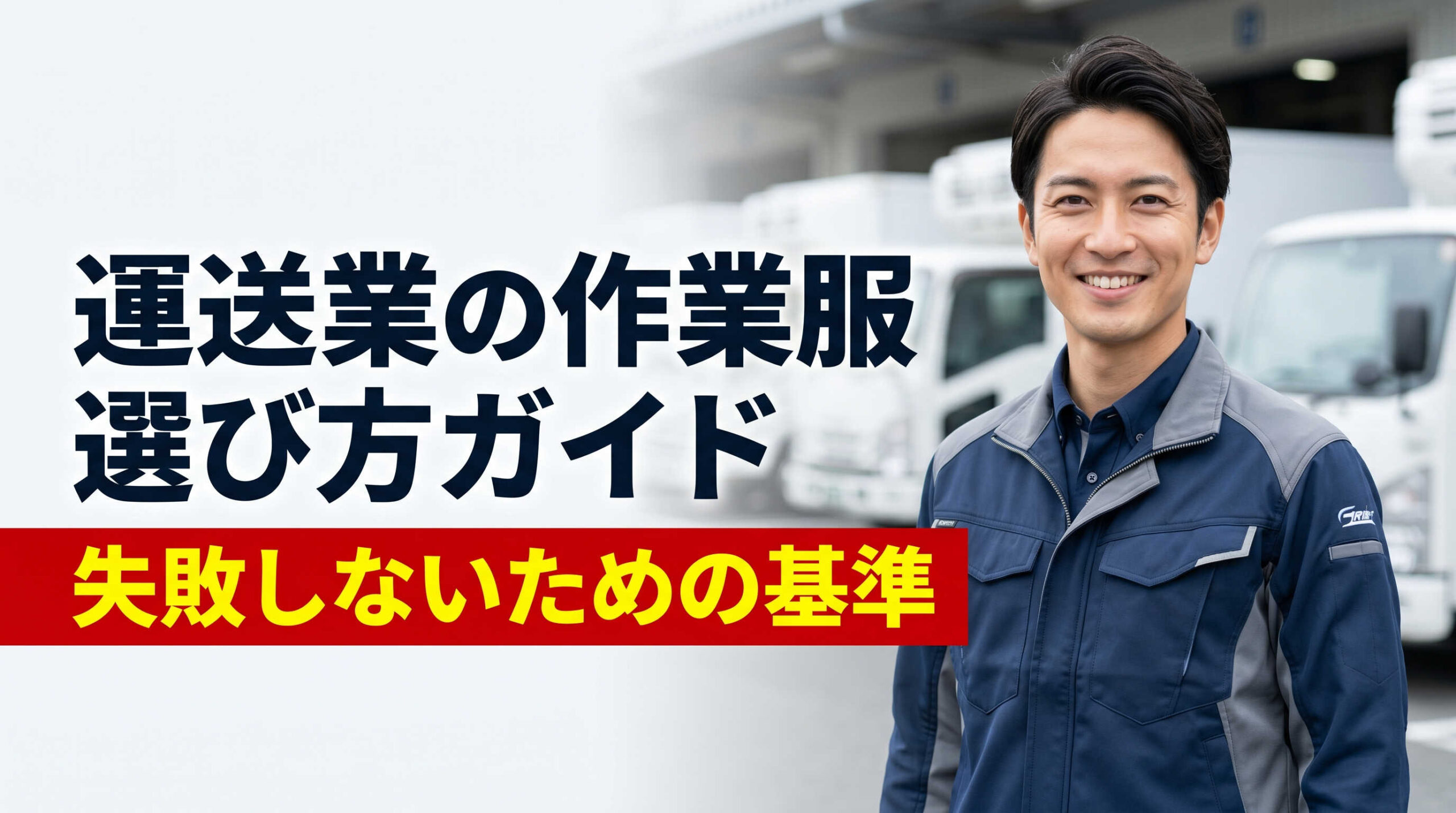 運送業の作業服選び方ガイド失敗しないための基準