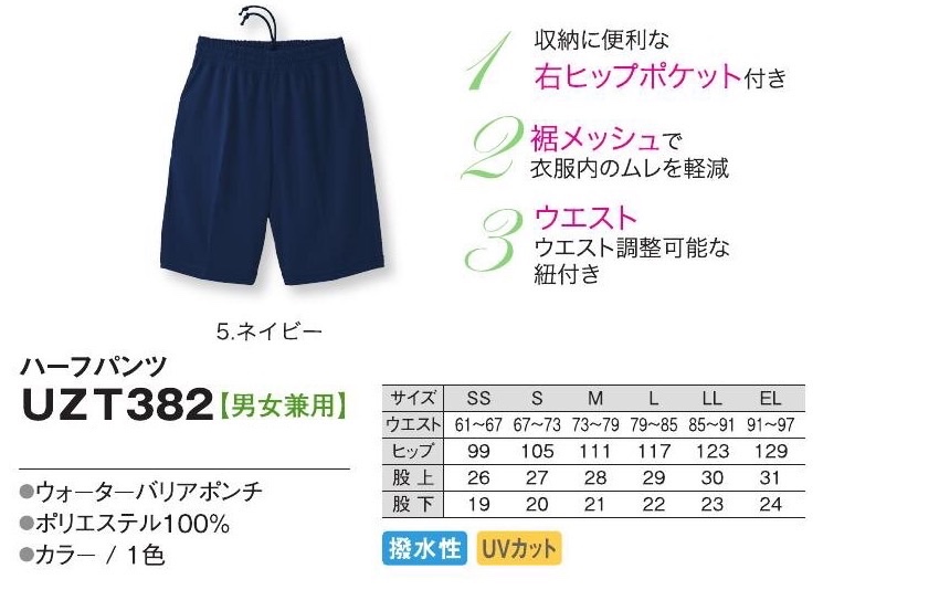 入浴介助にも対応するウェア