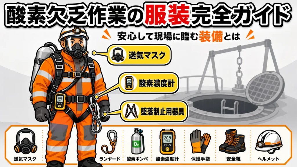 酸素欠乏作業の服装完全ガイド安心して現場に臨む装備とは