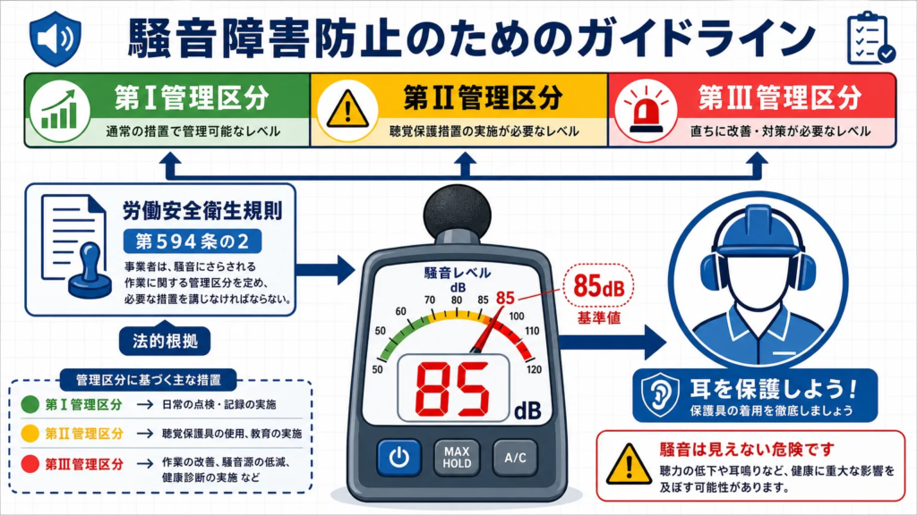 騒音作業で服装規定が必要な理由とその法的根拠